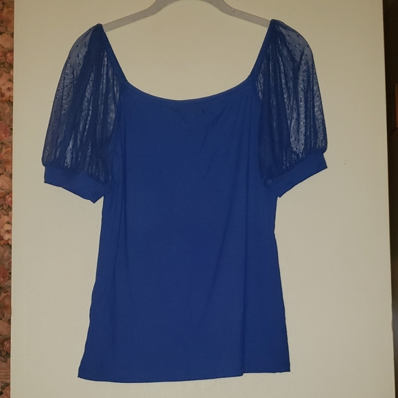 Mesh Short Sleeve Top - Picture 4 of 8